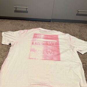 Loewe White and Pink Men's Shirt